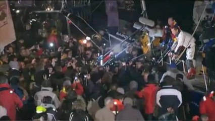 Armel Le Cléac'h, retour sur terre