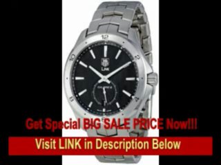 [BEST BUY] TAG Heuer Men's WAT2110.BA0950 Link Black Dial Watch