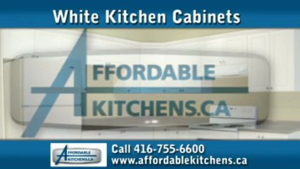 White Kitchen Cabinets Toronto - Call 416-755-6600