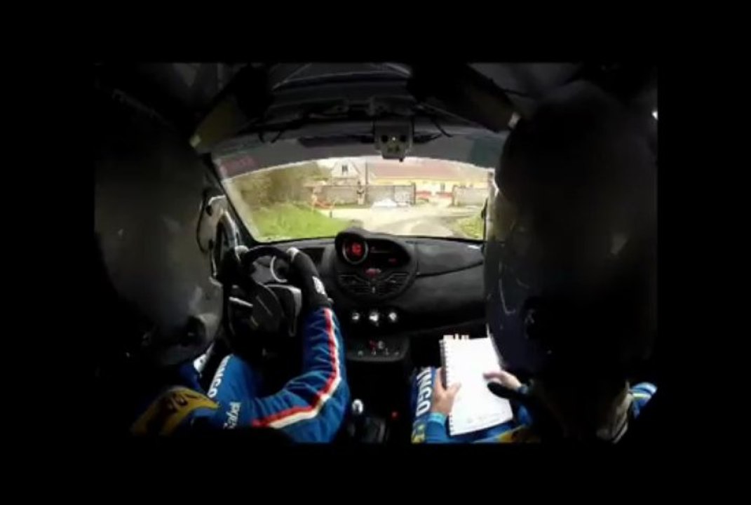Rallye du touquet 2013 Es8 Sirmain Alexis 22eme tps 2eme r1