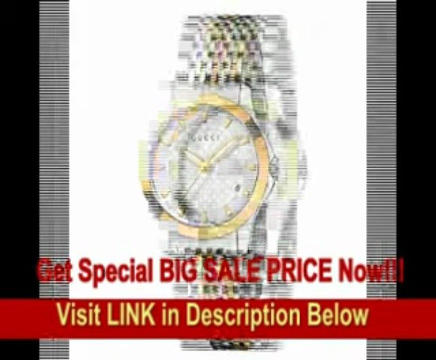 [SPECIAL DISCOUNT] Gucci Women's YA126511 Gucci timeless Steel and Yellow PVD Silver Dial Watch