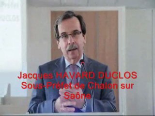 Inauguration du centre national relations clients de lebon.fr à Montceau-les-Mines (21/03/13)