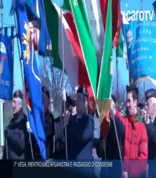 Icaro Tv. 7° Vega, rientro dall'Afganistan e passaggio di consegne