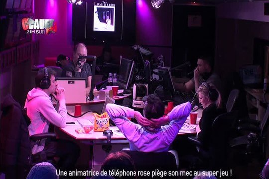 Une animatrice de téléphone rose piège son mec au super jeu ! - C'Cauet sur NRJ