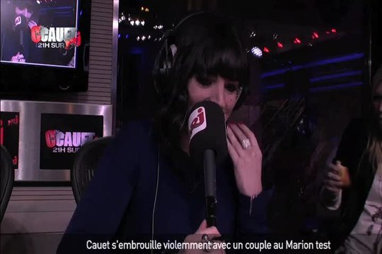 Cauet s'embrouille violemment avec un couple au Marion test - C'Cauet sur NRJ