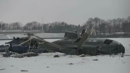 Two police helicopters crash in Berlin