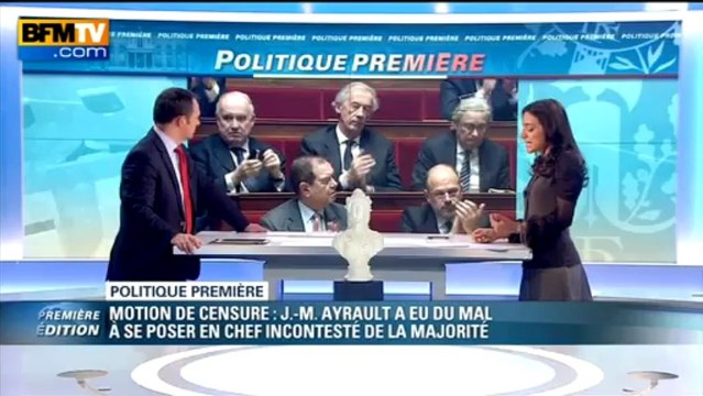 Politique Première: le dépôt d'une motion de censure n'a pas occulté la crise de leadership à l'UMP - 21/03