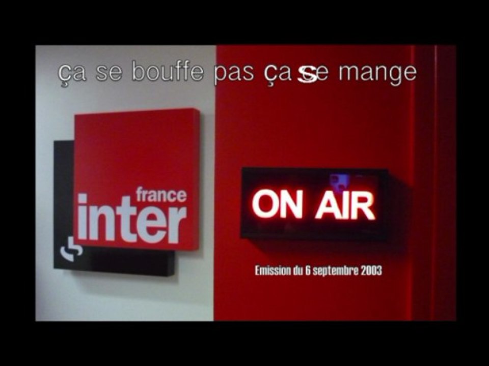 Emission que j'ai organisé à la demande de JP Coffe après la Canicule de 2003.
