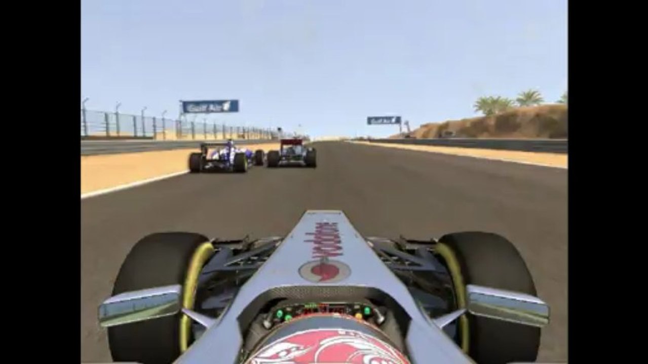[F1 2011 Mod] F1 2013 - Carrière - GP de Bahrain: Replay 18