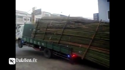 Décharger un camion rapidement en Chine !