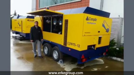 ERKE Dış Ticaret ltd., CompAir C210 - TS 12 Diesel Portable Compressor Presentation