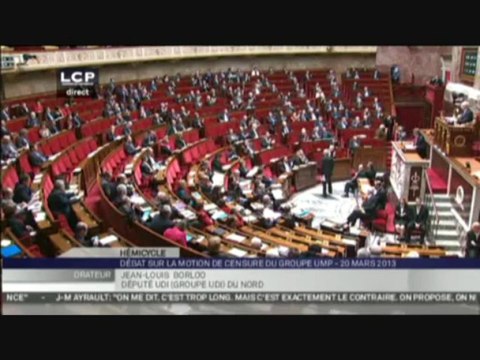 Discours Jean Louis Borloo Motion de Censure