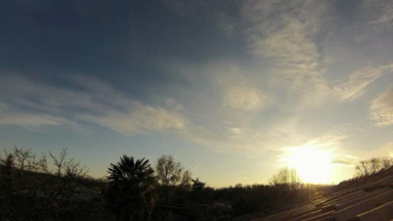 Sur le toit des Chapelains - Time lapse