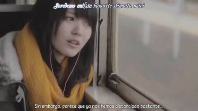 °C-ute (Suzuki Airi) - Kimi wa Jitensha Watashi wa Densha de Kitaku (Train Lip Ver.) (Sub español)