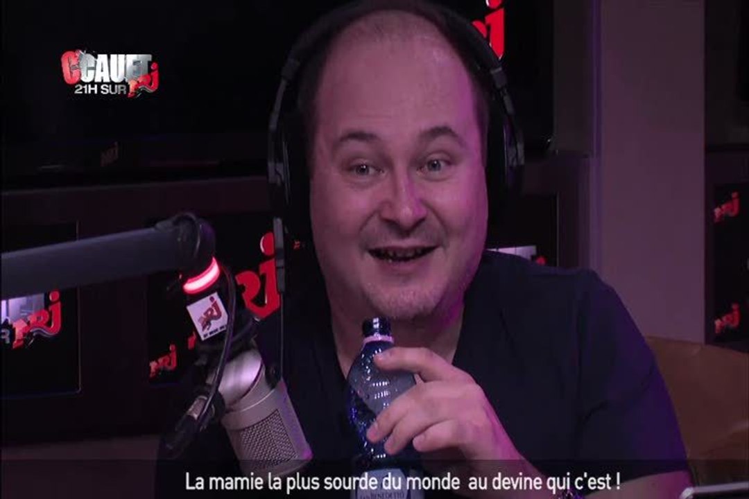 La mamie la plus sourde du monde au devine qui c'est ! - C'Cauet sur NRJ
