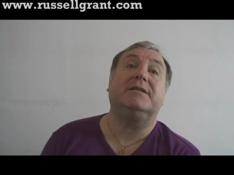Russell Grant Video Horoscope Scorpio March Friday 22nd 2013 www.russellgrant.com
