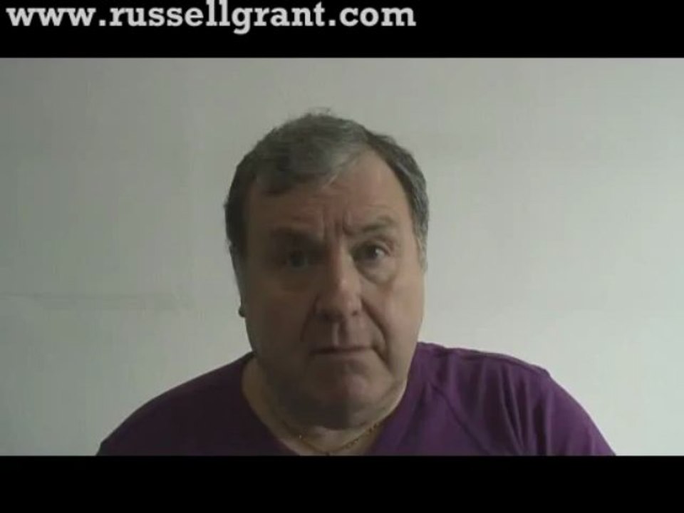 Russell Grant Video Horoscope Pisces March Friday 22nd 2013 www.russellgrant.com