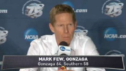 Gonzaga Survives Southern Test