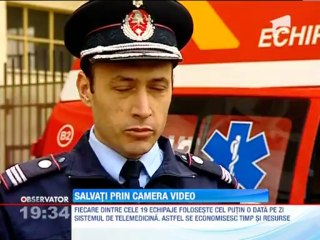 Paramedicii SMURD sunt dotati cu casti cu camere video