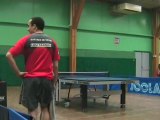 Tennis de Table - P. Karim VS CLERET Yann Part1