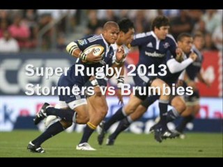 See Online Rugby Stormers vs Brumbies
