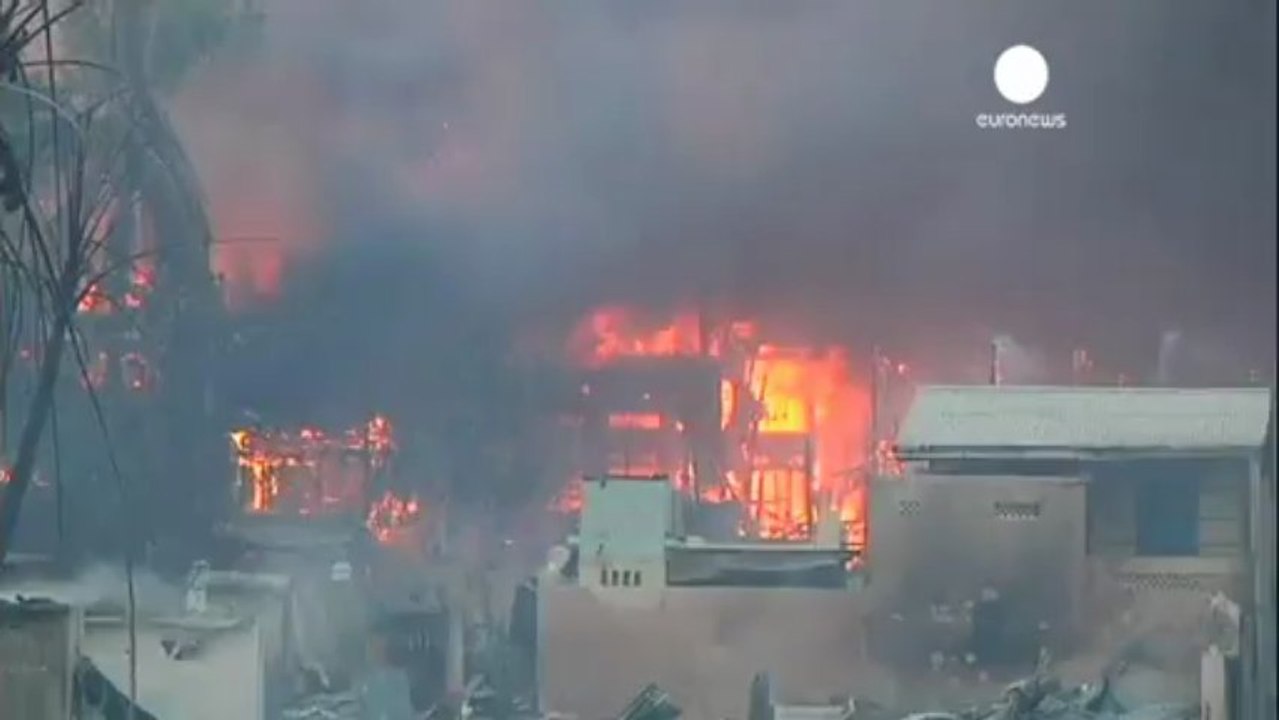 Ten killed in violent clashes in Myanmar