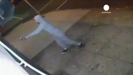 Philadelphia'da soygun girişimi işte böyle...