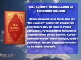 Peygamberimizin ve Eshâbının yolu, ehl-i sünnet yoludur