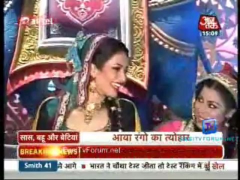 Saas Bahu Aur Saazish SBS [ABP News] 22nd March 2013 Video pt2