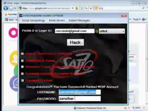 Hack Orkut Password - Next Generation Hacking Software 2013 (New) -