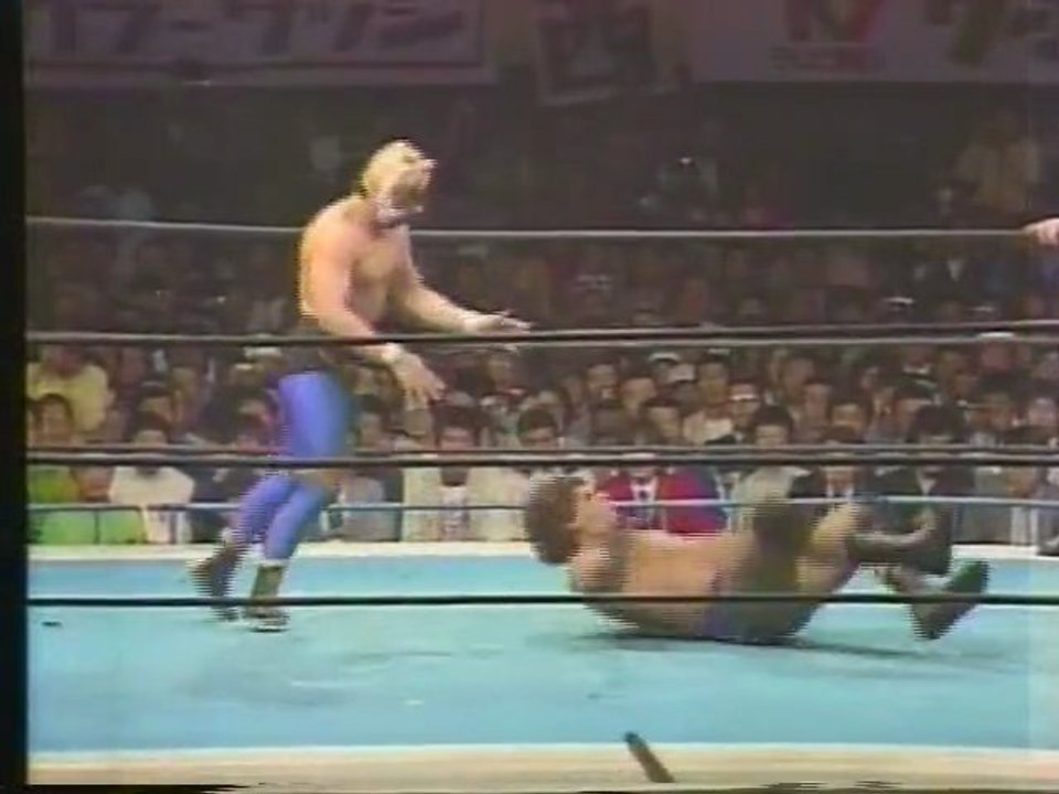 MASKED SUPERSTAR, DON MURACO, & STEVE WRIGHT VS. ANTONIO INOKI