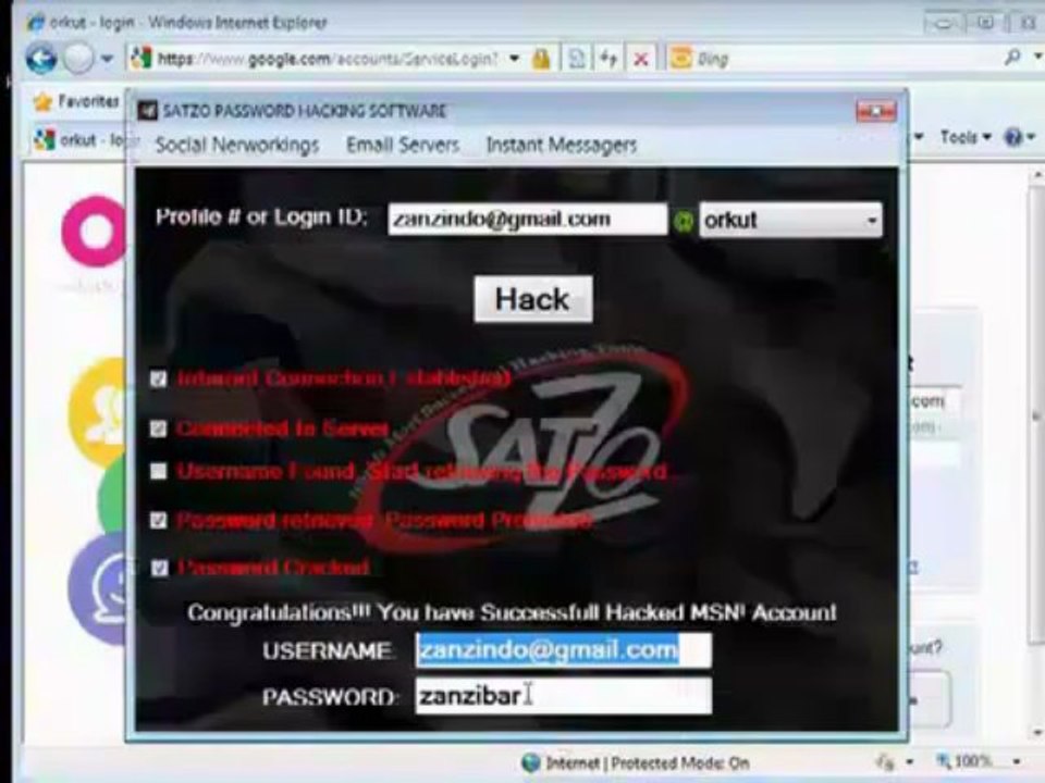 HOW TO HACK ORKUT PASSWORD 2013- ADVANCED PASSWORD RETRIEVER HACKING SOFTWARE -