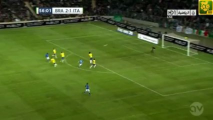 Mario Balotelli Amazing Goal ( Brazil v Italy ) 2-2 Friendly Match 21/03/2013