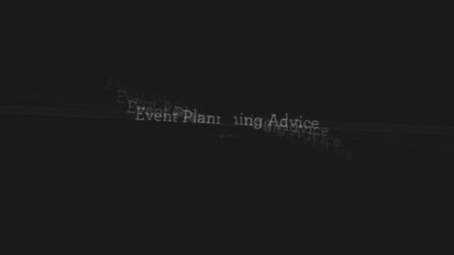 Event planning tips