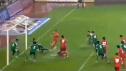 China 1-0 Irak (Gol de Yu Dabao) CLASIFICATORIOS COPA ASIÁTICA 2015