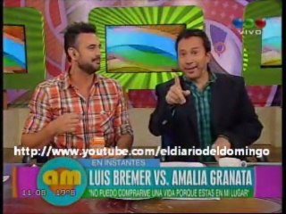 Luis Bremer en AM con Verónica Lozano y Leo Montero. Canosa Gate