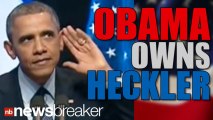 Obama Gets Standing Ovation For Handling Of Heckler In Israel | NewsBreaker | OraTV