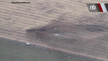 Military Jet Crashes in WA.; 3 Feared Dead