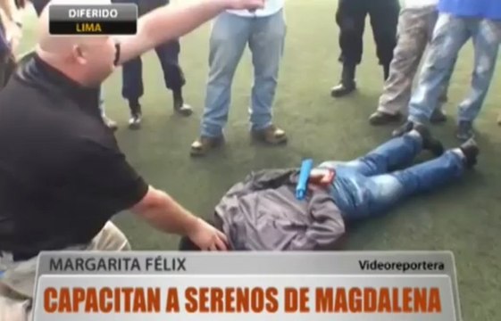Expertos capacitan a serenos de la Municipalidad de Magdalena del Mar