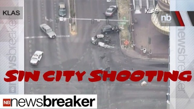 Wild Shooting/Explosion On Las Vegas Strip | NewsBreaker | OraTv