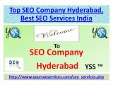 Top SEO Company Hyderabad, Best SEO Services India