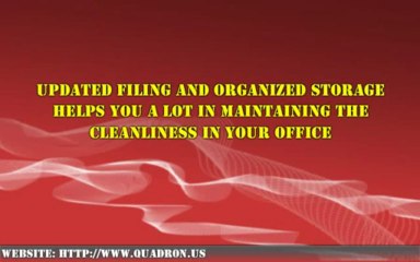 Organizing your Office.