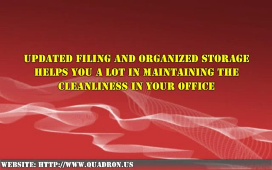 Organizing your Office.