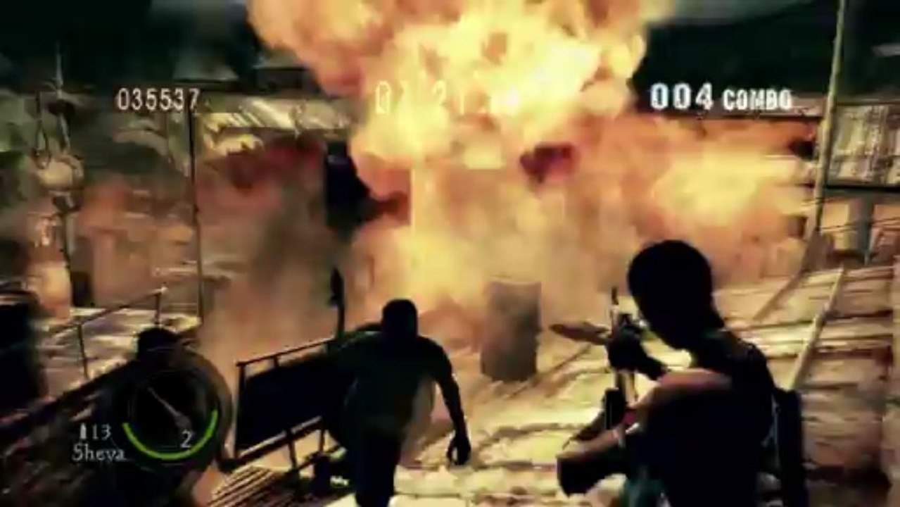 RE5 Mode Mercenaries Public Assembly  Sheva Alomar BSAA