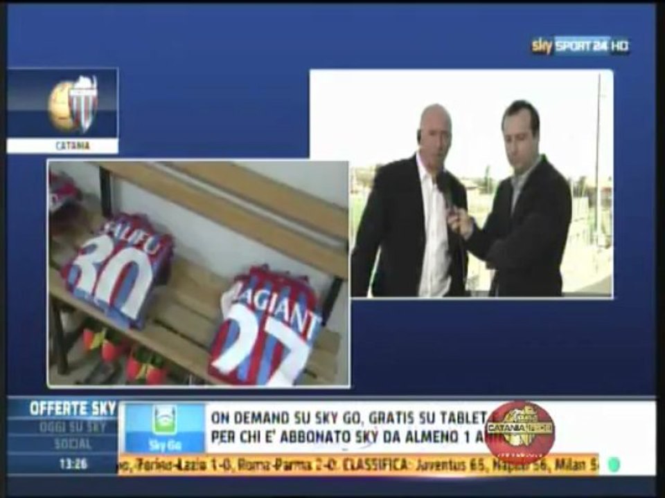 Rolando MARAN esclusiva sky 22-03-2013