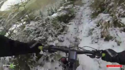 MTB Snow riding