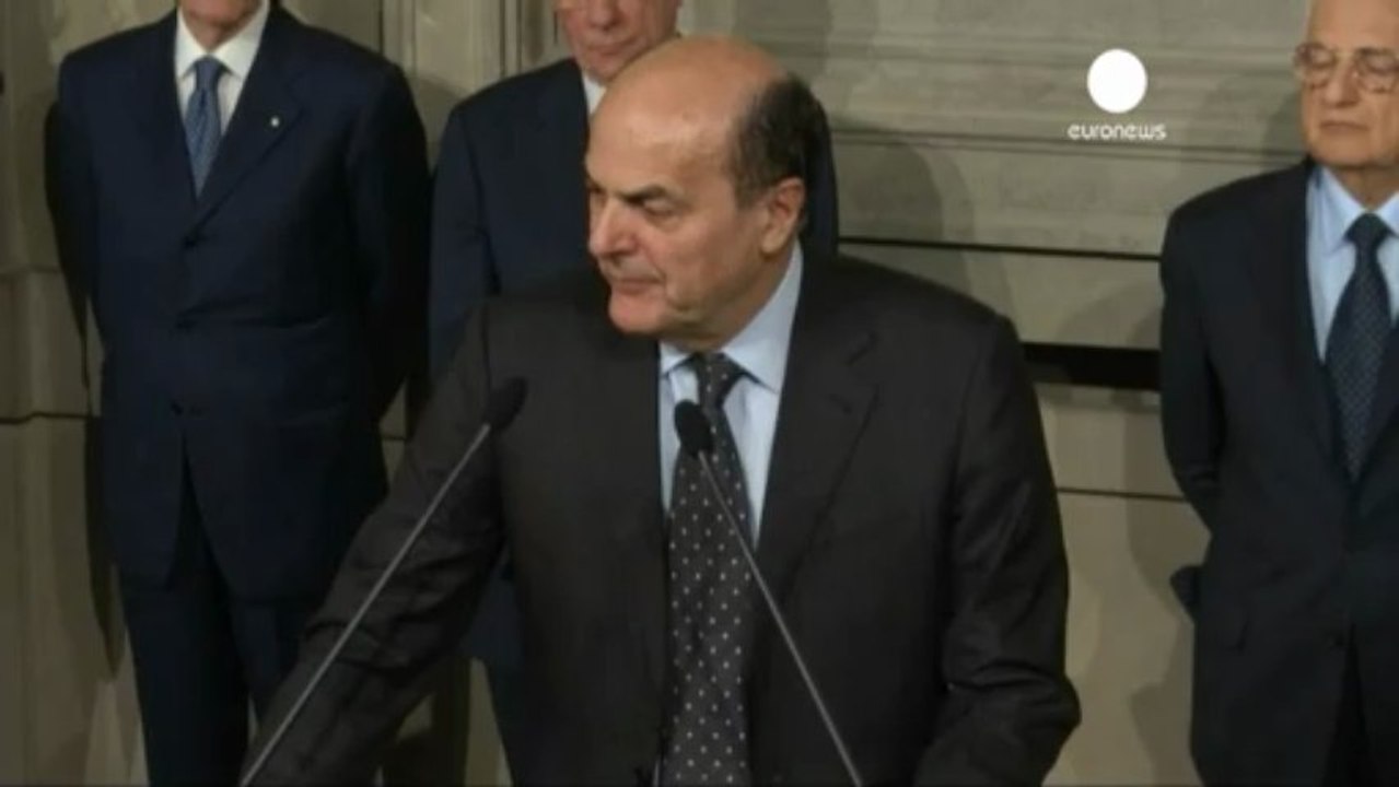 Italia, governo: Napolitano affida l'incarico a Bersani