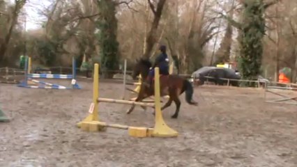 moi et jump a la fete du club de noel