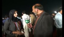 ASRA Binte Naeem,Comments on PTI Jalsa at Minar-e-Pakistan 23-03-2013
