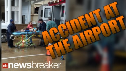 BREAKING:  300 lb Airport Screen Falls On 4 Kids; Serious Injuries Reported | NewsBreaker | OraTV